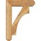 Ekena Millwork Westlake Craftsman Rough Sawn Bracket w/ Offset Brace, Western Red Cedar, 6"W x 20"D x 28"H BKT0604X20X28WTL04RWR - alternate 3